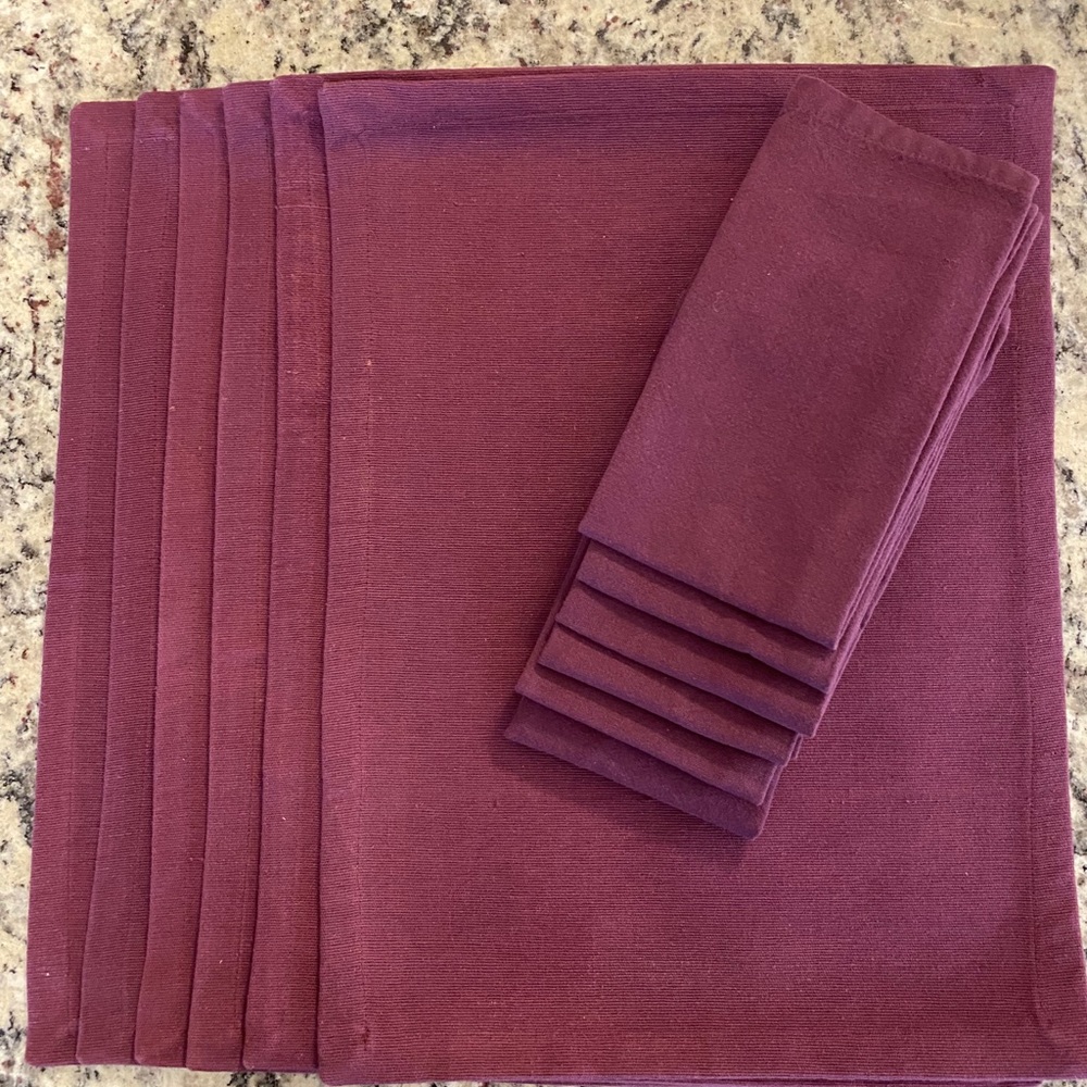 Placemats/napkins - Set of 6